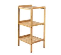 Bamboo bathroom cabinet with 3 shelves 370x330x780 mm GreenBlue GB321