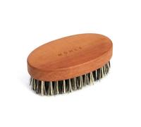 MÜHLE Beard Care - Beard Brush - Brush with Vegan Bristles for Daily Beard Care - Oval Wooden Handle - 9 x 5 x 3.5 cm