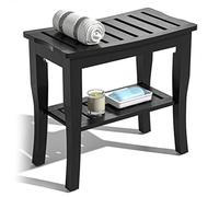 Bamboo Bench Black