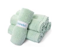 Bamboo Bidet Towels, Pack of 6, Mint
