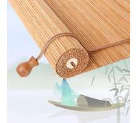 Bamboo Blinds - Retro Outdoor Shades for Patio, Roll Up Window Privacy, Indoor/Outdoor Porch Blinds