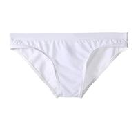 Bamboo Boxers Mens Mens Thong Underwear Low-Rise Elephant Bulge Pouch U Bulge Pouch Elephant Nose G-Strings Underwear Elephant Trunk Underpants White