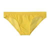 Bamboo Boxers Mens Mens Thong Underwear Low-Rise Elephant Bulge Pouch U Bulge Pouch Elephant Nose G-Strings Underwear Elephant Trunk Underpants Yellow