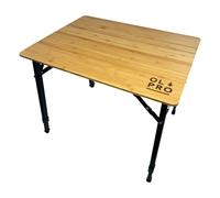 Bamboo Camping Table 4 Folding 80cm x 60cm - OLPRO | TJ Hughes