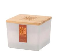 BAMBOO Candle Centrepiece Candle Orange Zest & Clove Oil 320g