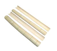 Bamboo channels (half pipe) | Water chutes! | Bamboo channeling | Gutters | Pack of 4 | 4 x 1 metre