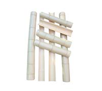 Bamboo channels (half pipe) | Water chutes! | Bamboo channeling | Gutters | Pack of 8 | 4x1mtr 4x0.5mtr