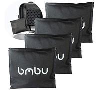 Bamboo Charcoal Deodorizer Bag for Litter Disposal Box/Diaper Pails (4 Pack) - Replacement Inserts for PetFushion Portable Cat Litter Disposal - Absorb and Eliminate Odors/Smells