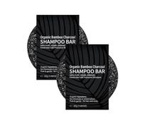 Bamboo Charcoal Shampoo Bar, Grey Hair Reverse Bar, Bamboo Charcoal Black Soap For Grey Hair, Hair Root White Hair Conceal Restore Radiance, Anti Hair Frizzing Dandruff, Grey White Hair Repair (2)