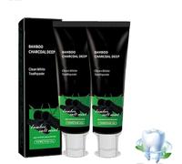 Bamboo Charcoal Teeth whitening Toothpaste, Natural Bamboo Charcoal Toothpaste, Breath Freshening for Sensitive Tooth