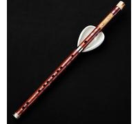 Bamboo Chinese Bamboo Flute Xiao U-shaped Mouthpiece Refined Short Xiao Nan Xiao D Key For Beginners(D Key)