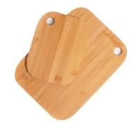 Bamboo Chopping Board Carving Meat Cutting Vegetables Cheeses and Bread Anti Bacterial Multifunctional Serving Board Sets for Multipurpose use Naturally Wooden Chopping Board Set 2 pcs
