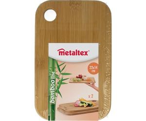 Bamboo Chopping Board, Wood, 2-Set