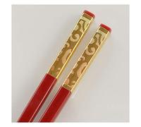 Bamboo Chopsticks，10 Pairs Fiberglass Chopsticks - Premium Japanese Reusable & Design Non Slip Chop Sticks