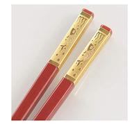 Bamboo Chopsticks，10 Pairs Fiberglass Chopsticks - Premium Japanese Reusable & Design Non Slip Chop Sticks