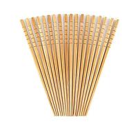 Bamboo Chopsticks，Fiberglass Chopsticks 10 Pairs Handmade Wood , Chop Sticks Tableware A-10