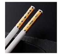 Bamboo Chopsticks，Fiberglass Chopsticks Alloy Fiberglass Reusable ,10 Pairs Chopstick Chinese