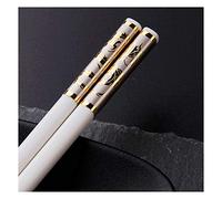 Bamboo Chopsticks，Fiberglass Chopsticks Alloy Fiberglass Reusable ,10 Pairs Chopstick Chinese