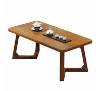 Bamboo Coffee Table, Eco-Friendly Multi-Function Table for Balcony, Tea, Small Dining, Computer Use