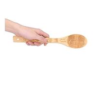 Bamboo Cooking Utensils Set, Cookware Spoon Set Safe Bamboo Strong Sturdy for Cooking Tools for Kitchen Accessories