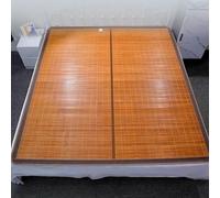Bamboo Cooling Mattress Pad - Breathable Rattan Bed Mat for Hot Summer Moisture-Wicking Eco-Friendly Bedding Solution for Ultimate Comfort and Coolness