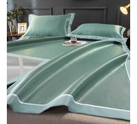 Bamboo Cooling Mattress, Summer Sleep Mat Foldable Rattan Bamboo Cool Pad Mattress per Multiple Sizes