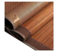 Bamboo Cooling Sleeping Mat - Double-Sided Foldable Portable Sleep Pad for Bedroom & Travel, Lightweight and Breathable Summer Bed Mat