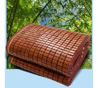 Bamboo Cooling Sleeping Mat - Lightweight Double-Sided Travel Pad Portable Camping Mattress for Beach and Outdoor Adventures