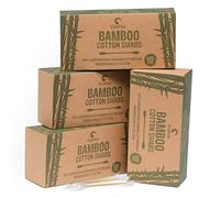 Bamboo Cotton Swabs 2000 Count | Compostable & Pure Cotton Buds | Double Tipped Sticks | Plant-Sourced Materials | Perfect for Makeup & Nail Applications, Arts & Crafts, Removing Dust & Dirt…