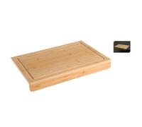 Bamboo Counter-edge Cutting Chopping Board Kitchen Easy Clean 35cm