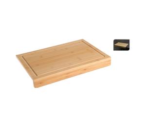 Bamboo Counter-edge Cutting Chopping Board Kitchen Easy Clean 35cm
