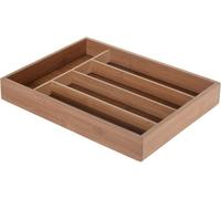 Bamboo Cutlery Drawer Tray Kitchen Organiser Extendable Storage Holder 35cm