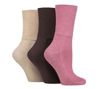 IOMI - 3 Pack Extra Wide Bamboo Diabetic Socks | Mens & Ladies