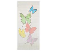 Bamboo Door Curtain Multicolour 90x200 cm 90-Strand Bamboo Privacy Screen -Print