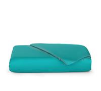 Cosy House Collection Luxury Bamboo Duvet Cover - Ultra Soft Comforter, Duvet, or Quilt Cover - Solid Zippered Duvet Protector for Bed (King, Turquoise)