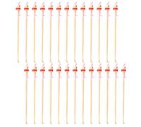 Bamboo Ear Wax Pickers 100pcs Ear Spoons with Non Slip Design