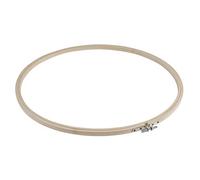 Bamboo Embroidery Hoop - Cross Stitch Sewing Flower Ring - Size Choice 4" - 14" (14" (35cm))