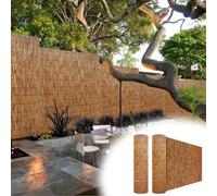 Bamboo Fence Roll 90x800 cm - Decorative Bamboo Privacy Barrier Outdoor Patio Cover Balcony Windbreak Natural Bamboo Fence for Backyard & Garden