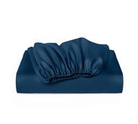 Bamboo Fitted Sheet Cosy House Collection Navy Super King