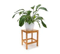 Bamboo flower stand Wooden Side Table Decorative Storage Seat Lightweight