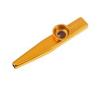 Bamboo Flute 1PC Metal Kazoo Lightweight Portable Flute Simple Design Piccolo Metal Instrument for Beginner Flute Instrument Ideal for Playing Flute Soprano Recorder
