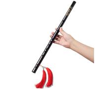 Bamboo Flute Ancient Style Flute Flute Beginner Zero Foundation Transverse Flute Ancient Style Musical Instrument(E Key)