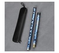 Bamboo Flute Blue Elegant Handmade Bamboo Flute And Woodwind Instrument Suitable For Beginners With Carrying Bag (Color : C)