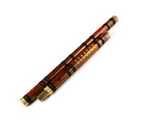 Bamboo flute C/D/E/F/G Key Flute With Black Line Musical Instruments Traditional Woodwind Instrument Easy To Play(F)