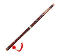 Bamboo Flute C Key Bamboo Flute Professional Woodwind Musical Instruments Chinese Dizi Transversal Flauta 4 Colors(Brown)