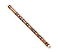 Bamboo Flute C Key Bitter Bamboo Transverse Flute Grading Flute Full Set Of Accessories Tuned Three Times(F Key)