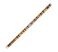 Bamboo Flute C Key Professional purple bamboo flute eight-hole tuned ancient style backhand [8-hole F tune] + full set of accessories