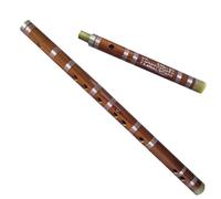 Bamboo Flute Chinese Bamboo Flute Traditional Handmade Instrument With Brass Joint In The Middle And Durable (Color : E)