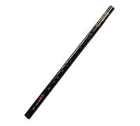 Bamboo Flute, Dizi Bamboo Flute Chinese Traditional Musical Instrument Key C, D, E, F, G with Carrying Bag for Beginners Music Lovers (C Key
