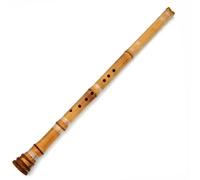 Bamboo Flute Dizi Chinese Vertical Flute Traditional Musical Instrument Professional Nan Xiao 8 Hole Shakuhachi G F E D Key(E Key)